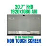 1 of 5-image for20.7" FHD LED LCD Screen IPS Display Panel HP 21-b0020 21-b0047c All-in-One