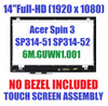 1 of 7-image forSpin SP314-51 52 Acer spin 3 series N17W5 LCD Touch Screen assembly