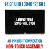 1 of 9-image for14" UHD LCD Top Assembly 5D10S39605 Yoga S940-14IIL Replacement Laptop Screen Lenovo Yoga S940-14IIL 81Q8 Laptop