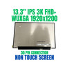 1 of 10-image forLenovo 5D11B38526 Display FRU IVO M133NW4J R0(HW 1.3) AG Replacement Laptop LCD LED Screen Monitor