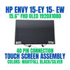 1 of 9-image forHP Panel KIT TS 15.6" FHD BV OLED Night Fall Black N09667-001 Replacement Screen Display