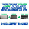 8 of 8-image forHP SPS LCD Panel 17.3" AG FHD FLAT TS 813803-001 Replacement Screen Display