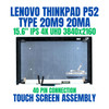 1 of 4-image forLenovo FRU Touch LCD Assembly 15.6" 4K AUO Mutto 01HY737 Replacement Screen Display