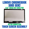 1 of 6-image forLenovo 500e Chromebook 2nd Gen LCD Screen Digitizer Bezel Asseembly 5D10T79593 5D10T34443