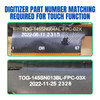 10 of 10-image forAsus Q420VA 14.5" 2.8K 2880x1800 OLED Touch Screen Assembly