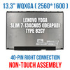 1 of 9-image for5D10S39702 Lenovo Yoga 7-13ACN05 LCD Non Touch Screen Assembly Frame Bezel