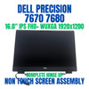 1 of 12-image forDell Precision 7670 7680 16" LCD Non Touch Screen Gray Assembly 4CT24