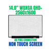 1 of 1-image forLM140GF2L01 LM140GF2L 01 2560x1600 IPS 14" LCD Screen Display Panel Matrix 40 Pin
