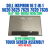 1 of 7-image forDell Inspiron 16 7620 2-in-1 P119F P119F001 FHD+ LCD Touch Assembly 1920x1200