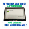 1 of 8-image forHP 14" Led FHD Replacement Touch Laptop Screen L28255-001 Lp140wf8(sp)(r1)