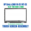 1 of 9-image forFHD LCD Touch Screen Replacement Bezel HP Envy x360 2-in-1 14-ES 14T-ES