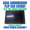 1 of 6-image for16" WUXGA LCD Touch Screen Display ASUS Chromebook Flip CX5 CX5601FBA-MC0068