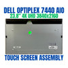 1 of 7-image for23.8" UHD 4K LCD Screen Display Dell Optiplex 7440 7450 P2415Q MV238QUM-N20