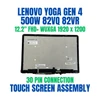 1 of 9-image forWUXGA LCD Touch Screen IPS Display Assembly Lenovo 500w Yoga Gen 4 82VQ 82VR
