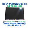 1 of 4-image forDell XPS 13 7390 2-in-1 LCD Screen Assembly 13.4" FHD K01T4