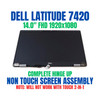 1 of 12-image forDell Latitude 7420 14" FHD LCD Non Touch Screen first half HWNPH JNK64