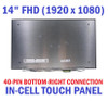 1 of 4-image for14.0" Screen Replacement N140HCR-GL2 40 Pin Touch LCD LED Display FHD 1920x1080