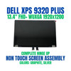 1 of 11-image forDell XPS 13 9320 13.4" FHD+ Non Touch LCD Screen Assembly J87XJ 0J87XJ Complete