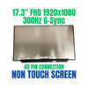 1 of 9-image for17.3" Screen Replacement MSI Raider GE76 11UG-216RU LCD Display Panel 40 pin 300hz FHD 1920x1080 Non Touch