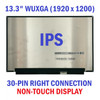 1 of 9-image forB133UAN01.3 13.3" 1920X1200 30 pin EDP LCD LED Screen Panel Matrix IPS