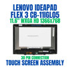 1 of 7-image forLCD Touch Screen Assembly N116BCA-EA1 Lenovo Ideapad Flex 3i Chromebook 82BB