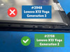 2 of 9-image forLCD Screen Touch Display Assembly Lenovo ThinkPad X13 Yoga Gen 2 20W90011AU