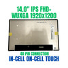 1 of 10-image forB140UAK02.0 Laptop LCD Touch Screen Panel EDP 40 Pin 1920x1200