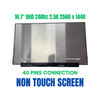 1 of 4-image forNE161QHM-NZ1 16.1" 240Hz QHD 2K 2560x1440 IPS 40 Pin LCD Display Screen Panel Replacement