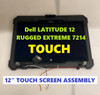 1 of 4-image forDell Latitude 12 Rugged Extreme 7204 7214 11.6" Touch Screen LCD 75HNH CN4HM