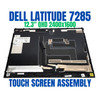 1 of 7-image forDell Latitude 7285 2-in-1 Tablet 12.3" LCD Touch Screen Assembly HVM8P FK10N