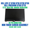 1 of 11-image forGray 17.0" Dell XPS 17 9700 Precision 5750 FHD LCD Non Touch Screen Top Assembly