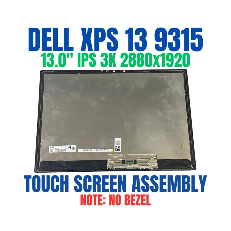 Dell XPS 13 9315 2-in-1 Touch Digitizer LCD 45HJJ NE130A1M-N6X