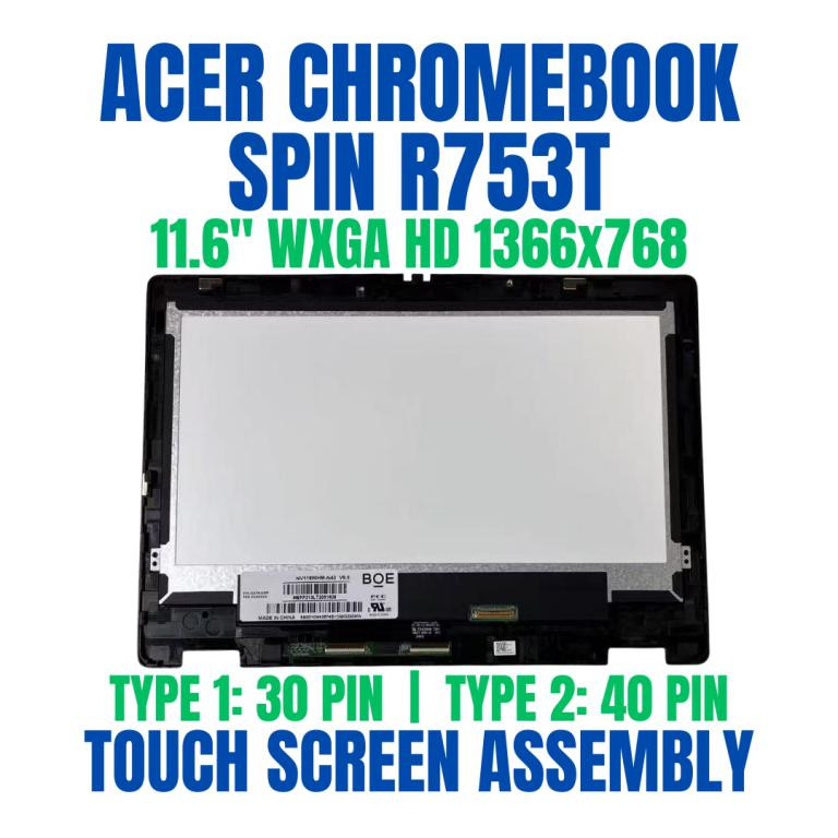 Acer CHROMEBOOK SPIN 511 R753T-A14N 11.6