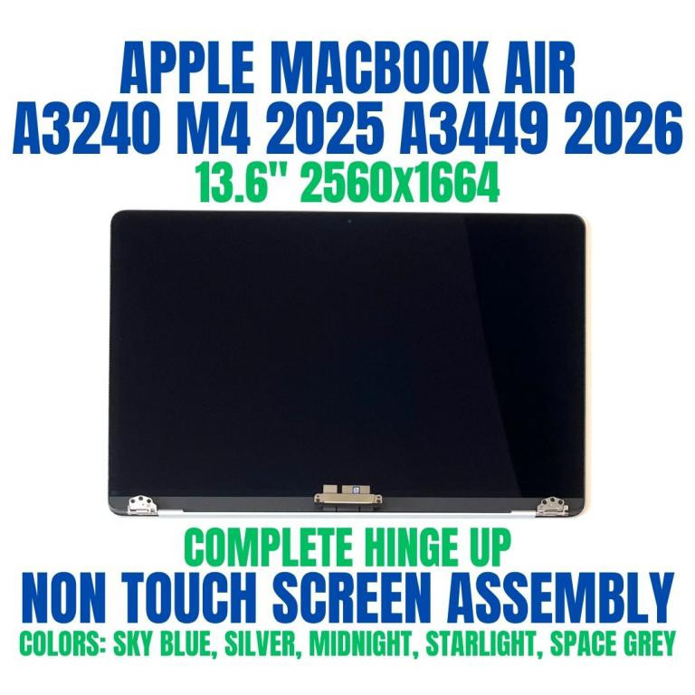 LCD 2025 Macbook Air Sky Blue OEM A3240