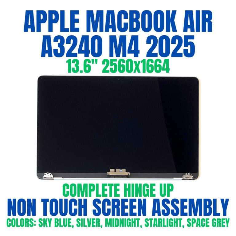 APPLE Macbook Air M4 OEM A3240 LCD Midnight Color