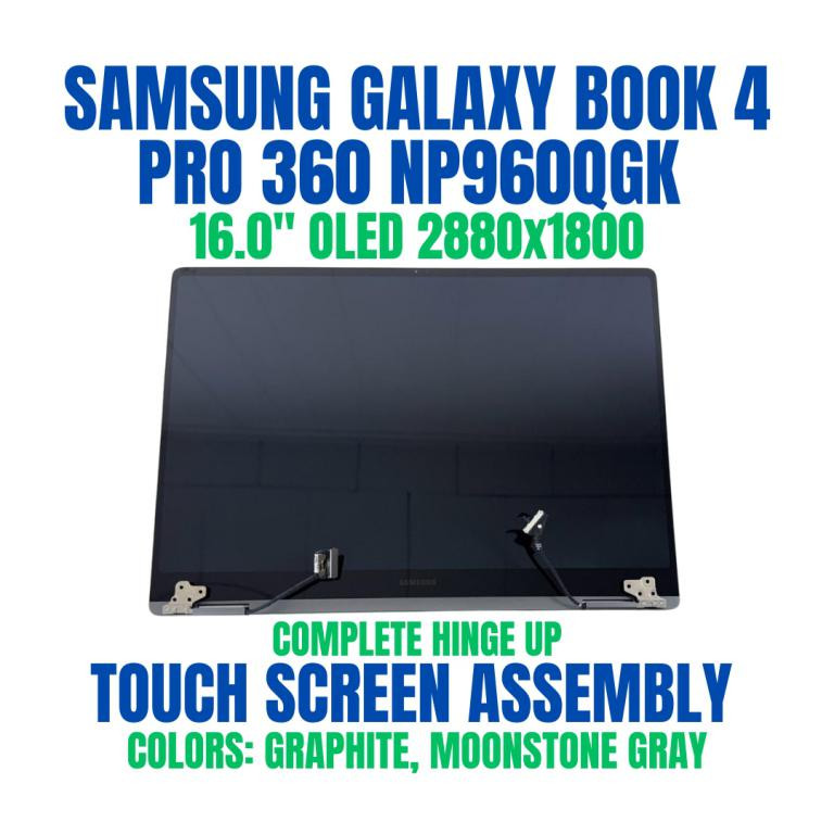 SAMSUNG ディスプレイ Samsung Galaxy Book4 Pro 360 NP960QGK 16 LCD Screen With Hinge Lid