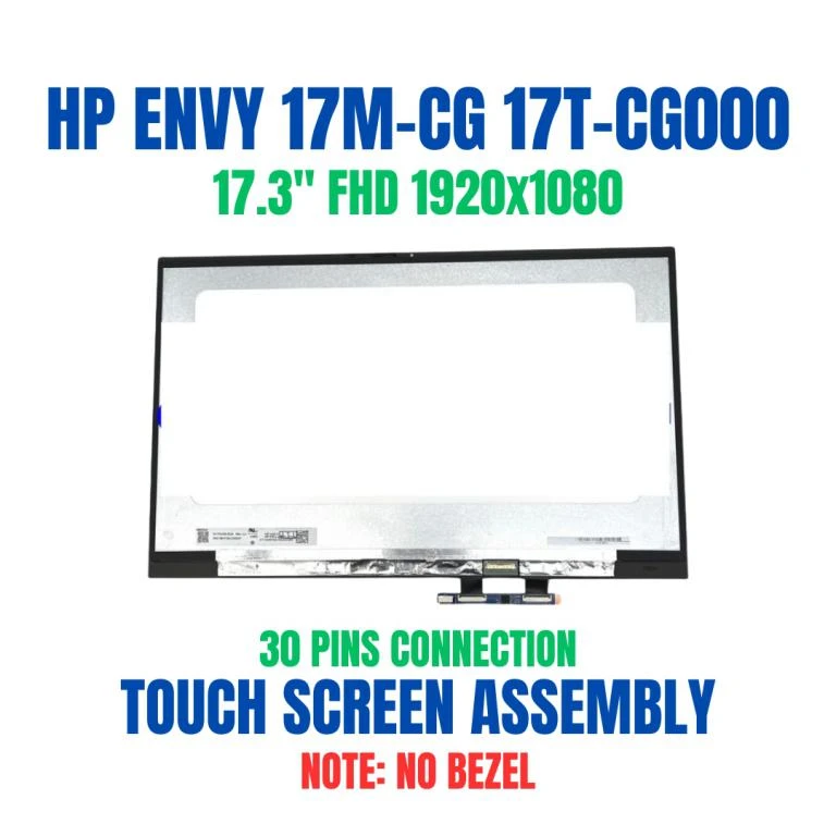 L20696-001 HP Envy 17-BW 17T-BW 17.3 FHD AG DBCG Non Touch LCD Display Display L20696-001 HP Envy 17-BW 17T-BW 17.3 FHD AG DBCG Non Touch LCD Display Display