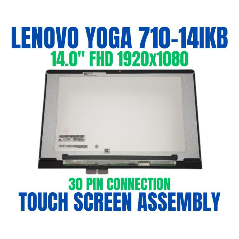 Lenovo Yoga 710-14IKB 80V4 LCD Touch Screen Digitizer Glass 14