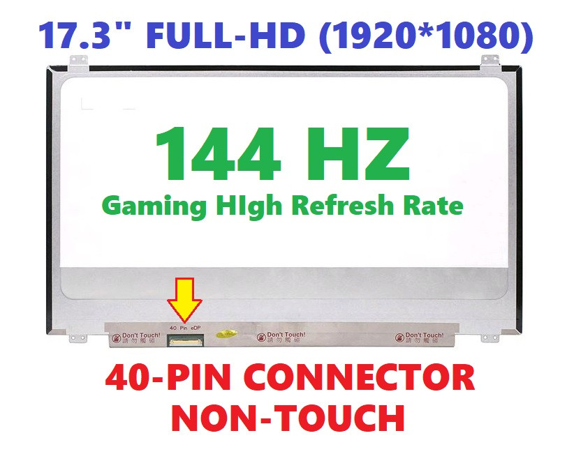 B173HAN03.1 FHD 1920x1080 Led LCD Screen 17.3