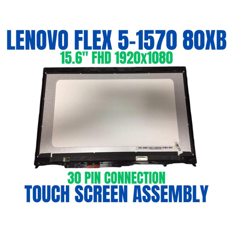 Lenovo Ideapad Flex 5 15 1570 80CA 80XB LCD Touch Screen Bezel FHD