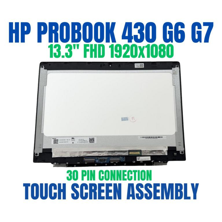 HP ProBook 430 G6 HP PROBOOK 430 G6 FHD Touch Screen Assembly