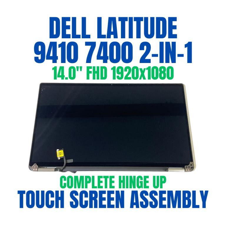 Dell Latitude 7400 2-IN-1 LCD Screen Assembly FHD 1920x1080 Touch