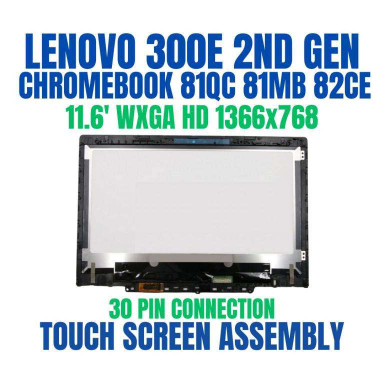Lenovo 300e Chromebook 2nd Gen 81MB Series LCD Display Touch