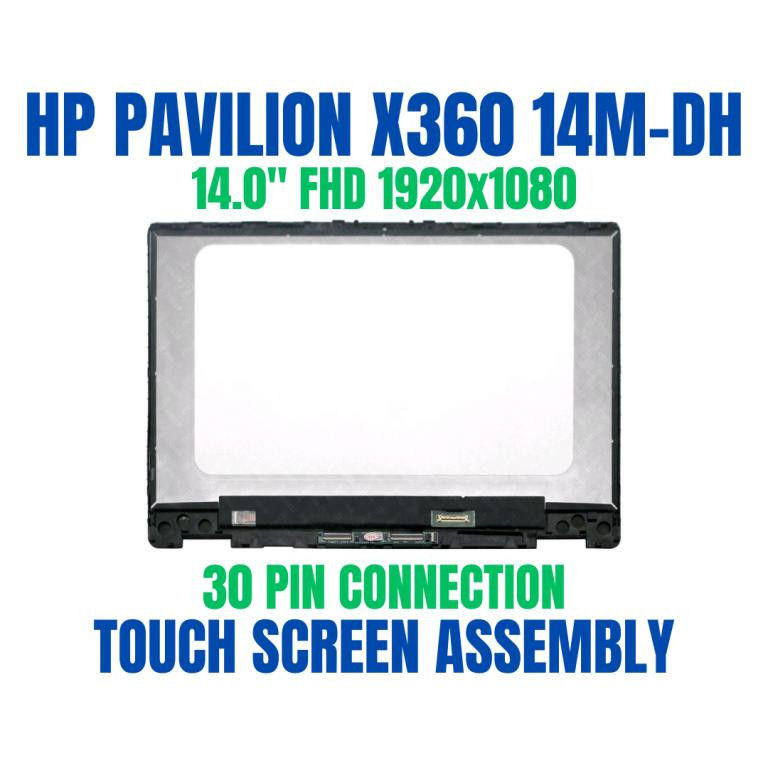 HP Pavilion x360 14-DH0008CA 14-DH1008CA LCD Display Touch Screen