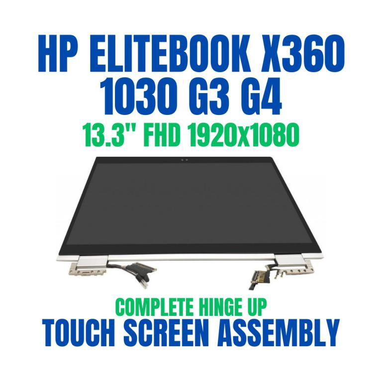 HP Elitebook X360 1030 G4 LCD Display Touch Screen Assembly Whole