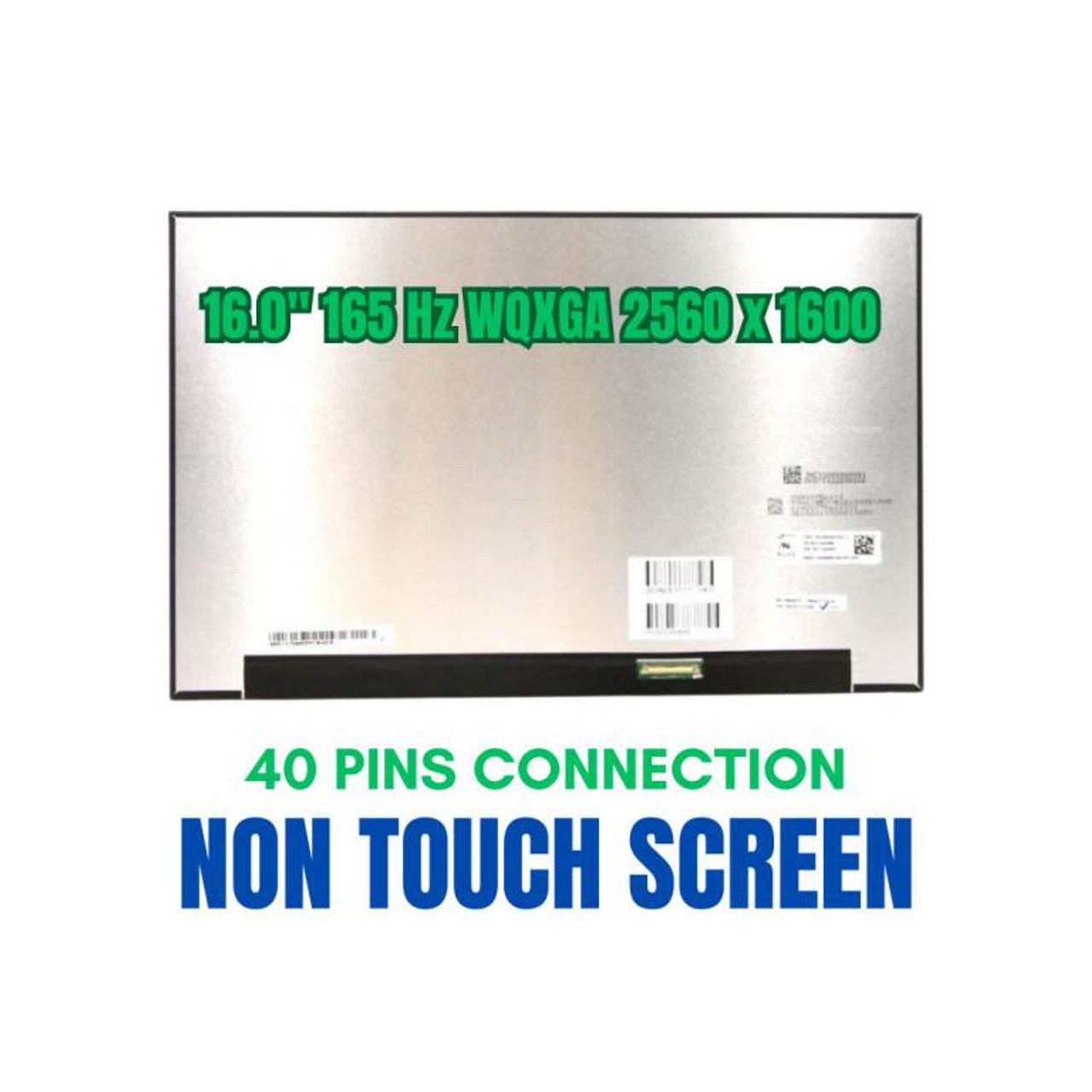 Lenovo FRU NE160QDM-NY1 2.5K Color BOE 5D11C72402 LCD Screen
