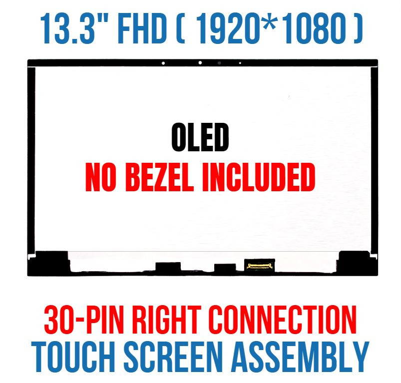ASUS ZenBook 13 UX363 UX363E UX363J OLED LCD Display 30 Pin FHD