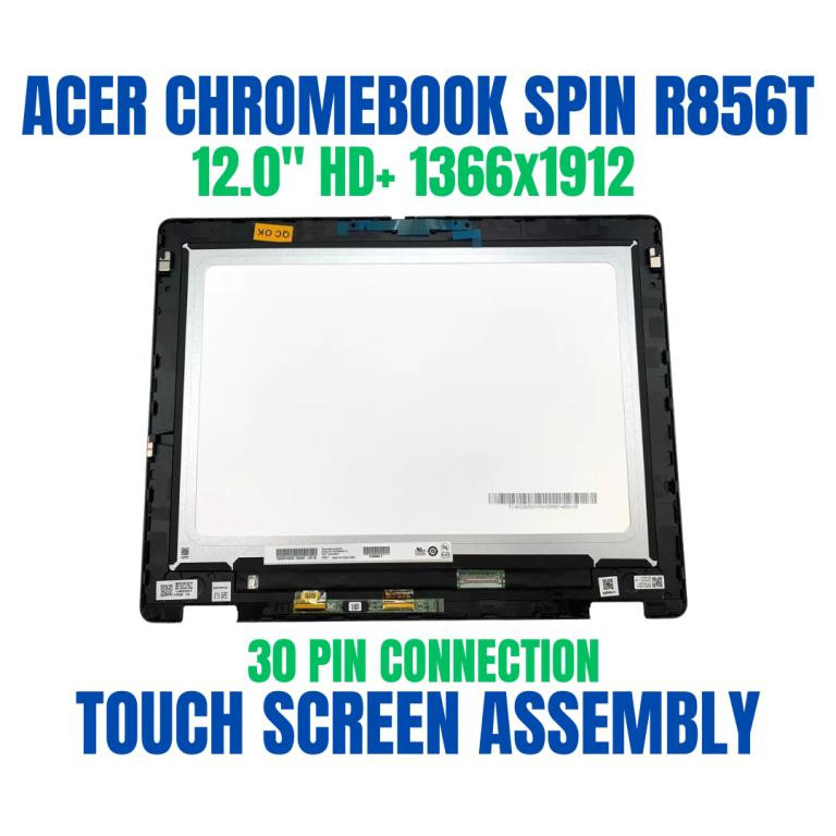 Acer Chromebook R856TN LCD Touch Screen Black 6M.KE4N7.001