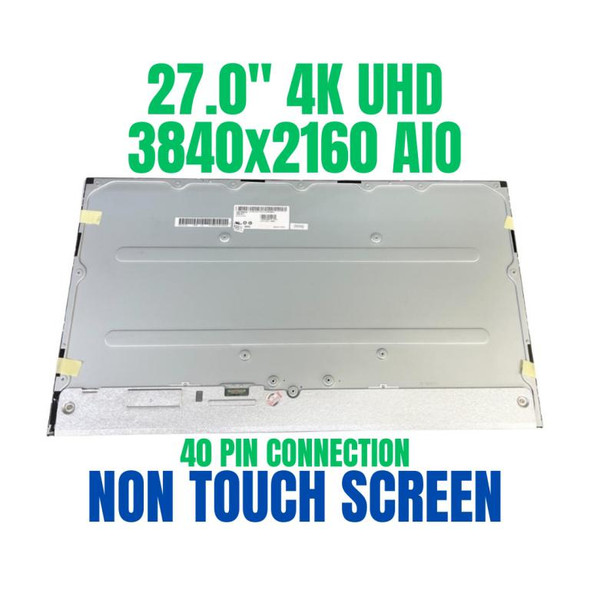 1 of 5-image for27.0" 4K UHD LED LCD Screen IPS Display Panel MV270QUM-N20 3840x2160 30 Pin
