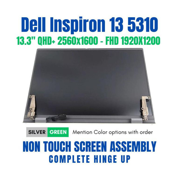 1 of 10-image forDell Inspiron 5310 13.3" Lcd QHD 2560X1600 Top Assembly Non Touch 045JJG